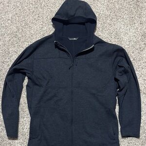 Sitka Navy Full-Zip Hooded sweatshirt